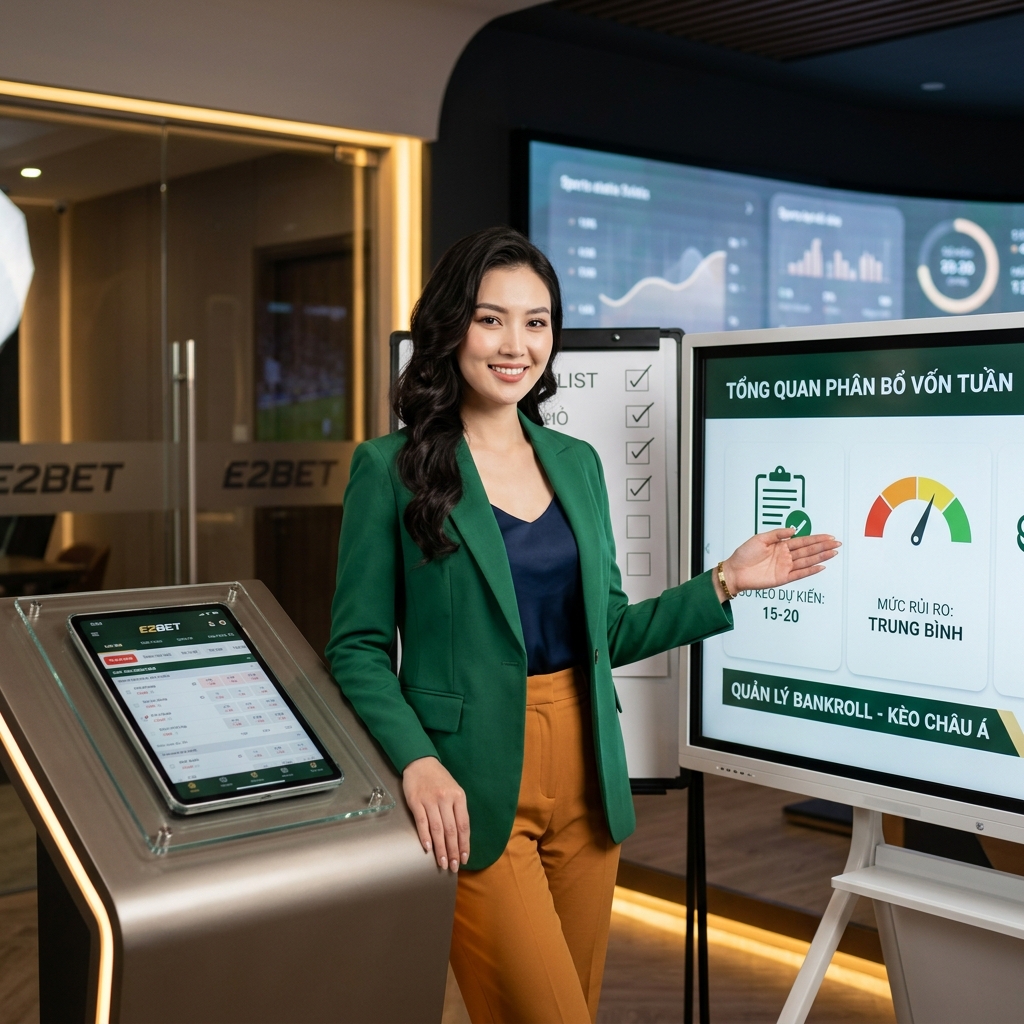Phương Pháp Tính Toán Bankroll Tối Ưu Cho Kèo Châu Á Trong Một Tuần