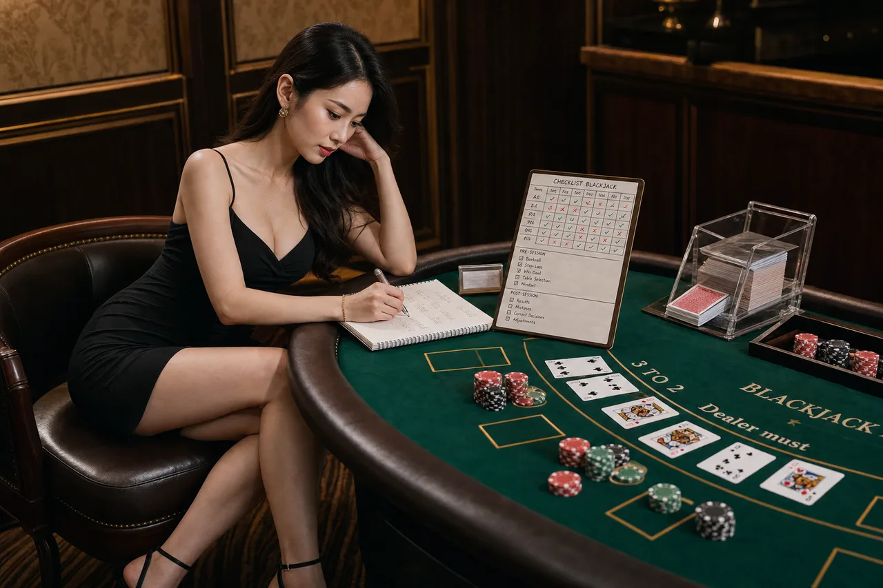 H2: Sự Khác Biệt Giữa Lý Thuyết Và Thực Tế: Khái Niệm 'Checklist Blackjack' - minh hoa phan tich thuc te