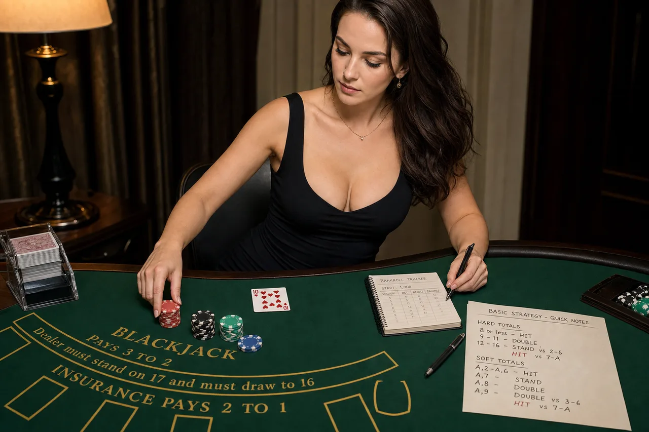 H2: Quy Trình Ra Quyết Định Thực Tế Tại Bàn Blackjack - minh hoa phan tich thuc te