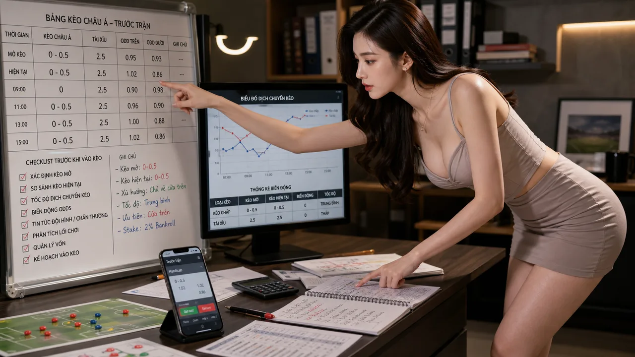 Biến Động Odds Và Line: Góc Đọc Rủi Ro Trước Khi Vào Lệnh Từ Dữ Liệu Line Và Vốn