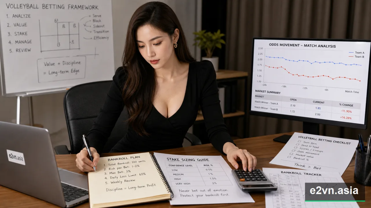 Quan ly von cuoc khi ca cuoc bong chuyen - minh họa phân tích thực tế