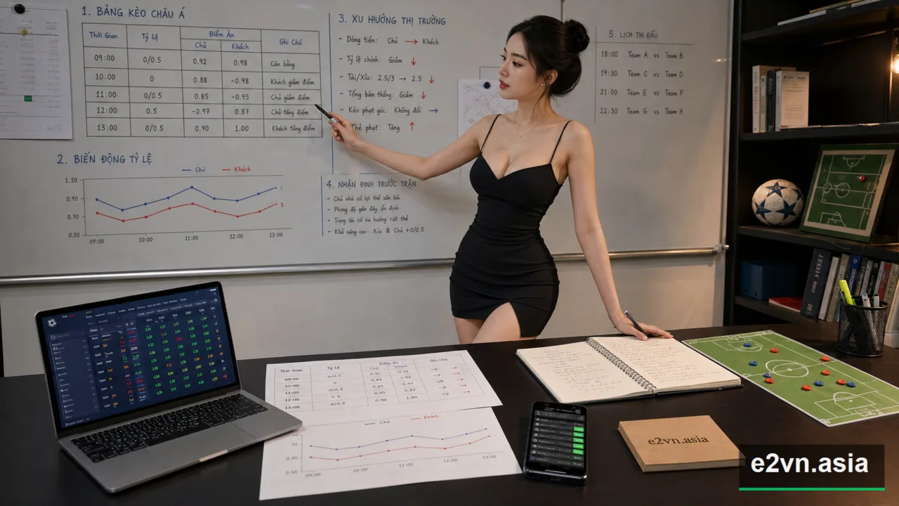 Khung Phan Tich Thi Truong tỷ lệ Keo - minh họa phân tích thực tế