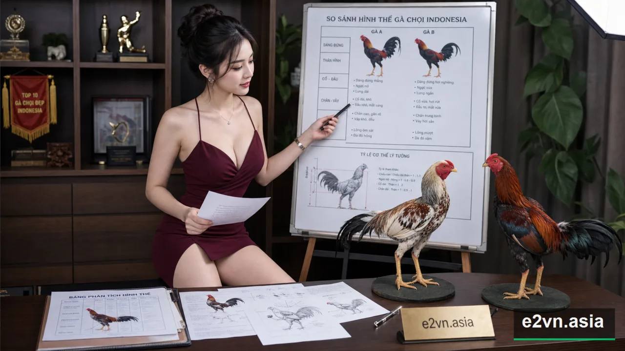 Dac Diem Hinh The Cua Ga Indonesia Chat Luong Cao - minh họa phân tích thực tế