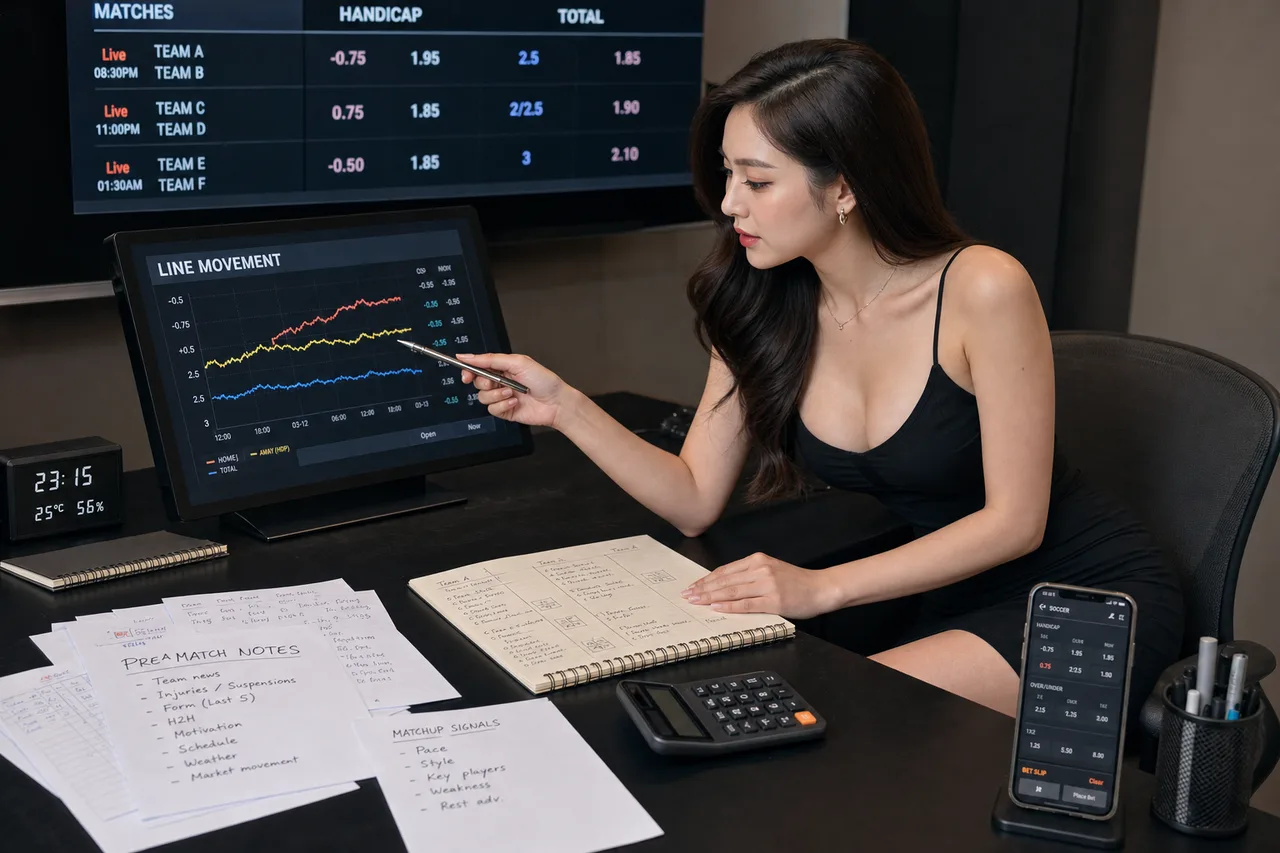 Những tín hiệu cần đọc trước khi nhìn vào odds - minh hoa phan tich thuc te
