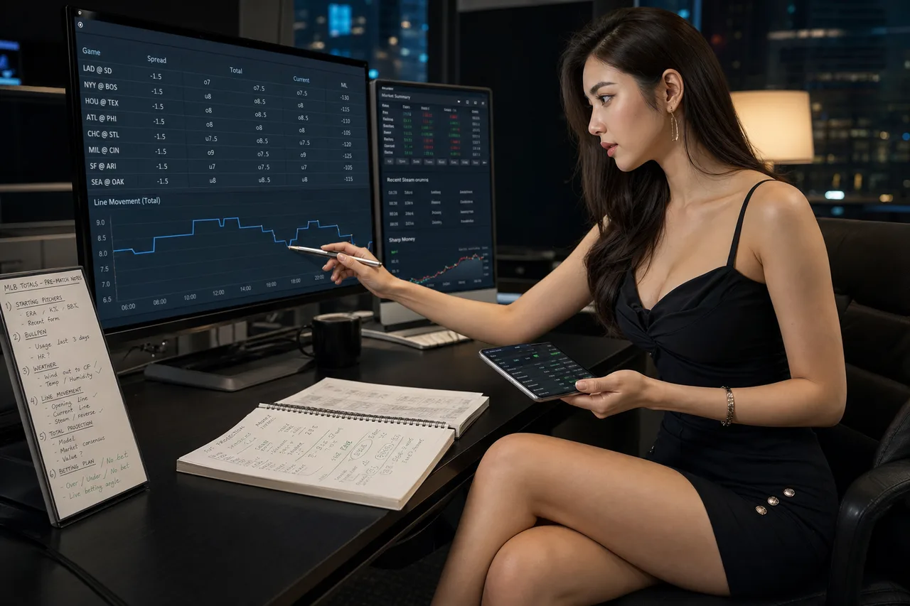 H2: Phương pháp thực chiến: Tính toán bất kỳ totals MLB nào chỉ trong 10 phút (Step-by-Step) - minh hoa phan tich thuc te