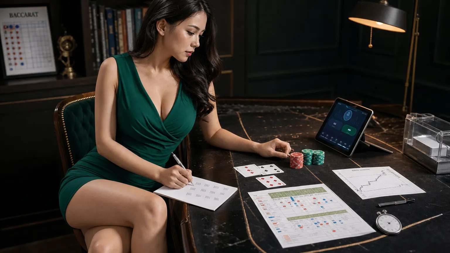 Su khac biet giua Baccarat truc tuyen va tai song bac - minh họa phân tích thực tế