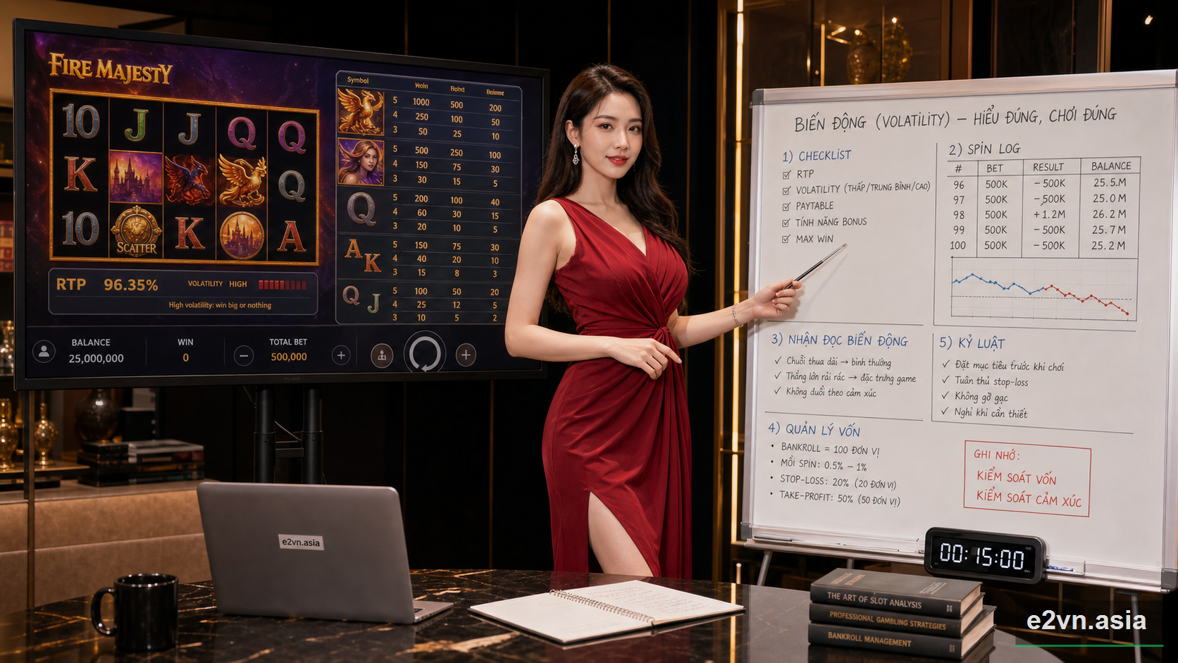 Đọc độ biến động của Slot mà không bị ảo tưởng - minh họa phân tích thực tế