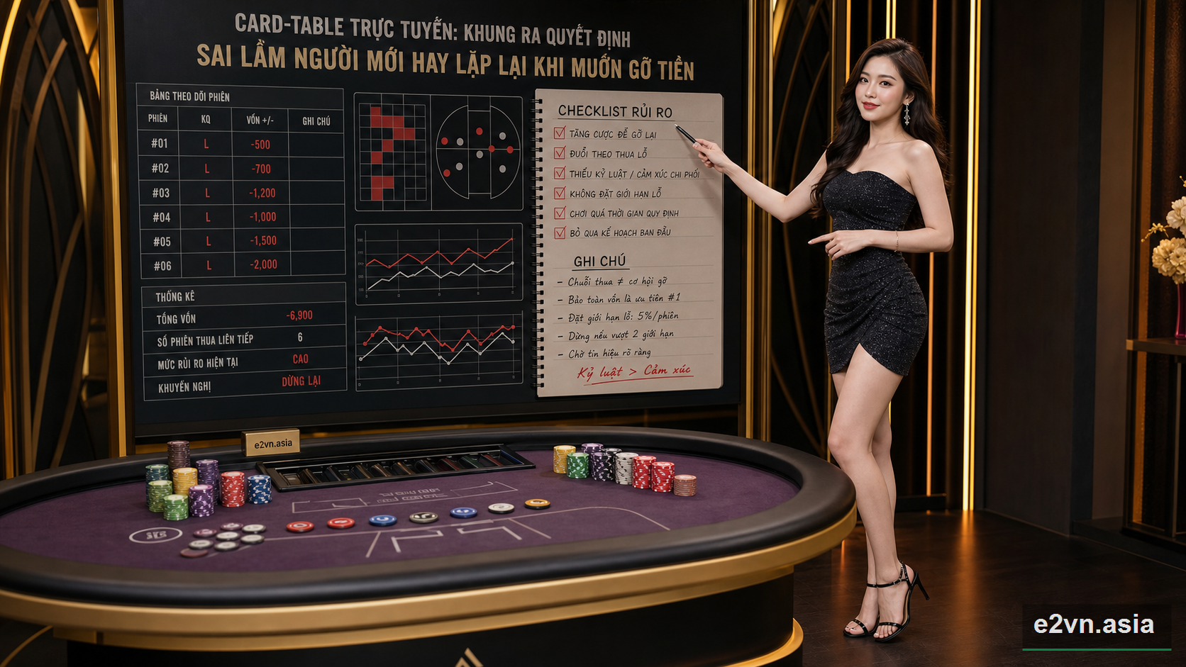 Sai lầm người mới hay lặp lại khi muốn gỡ tiền - minh họa phân tích thực tế