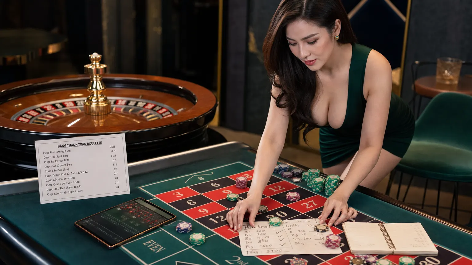 Martingale hoat dong nhu the nao trong roulette - minh họa phân tích thực tế