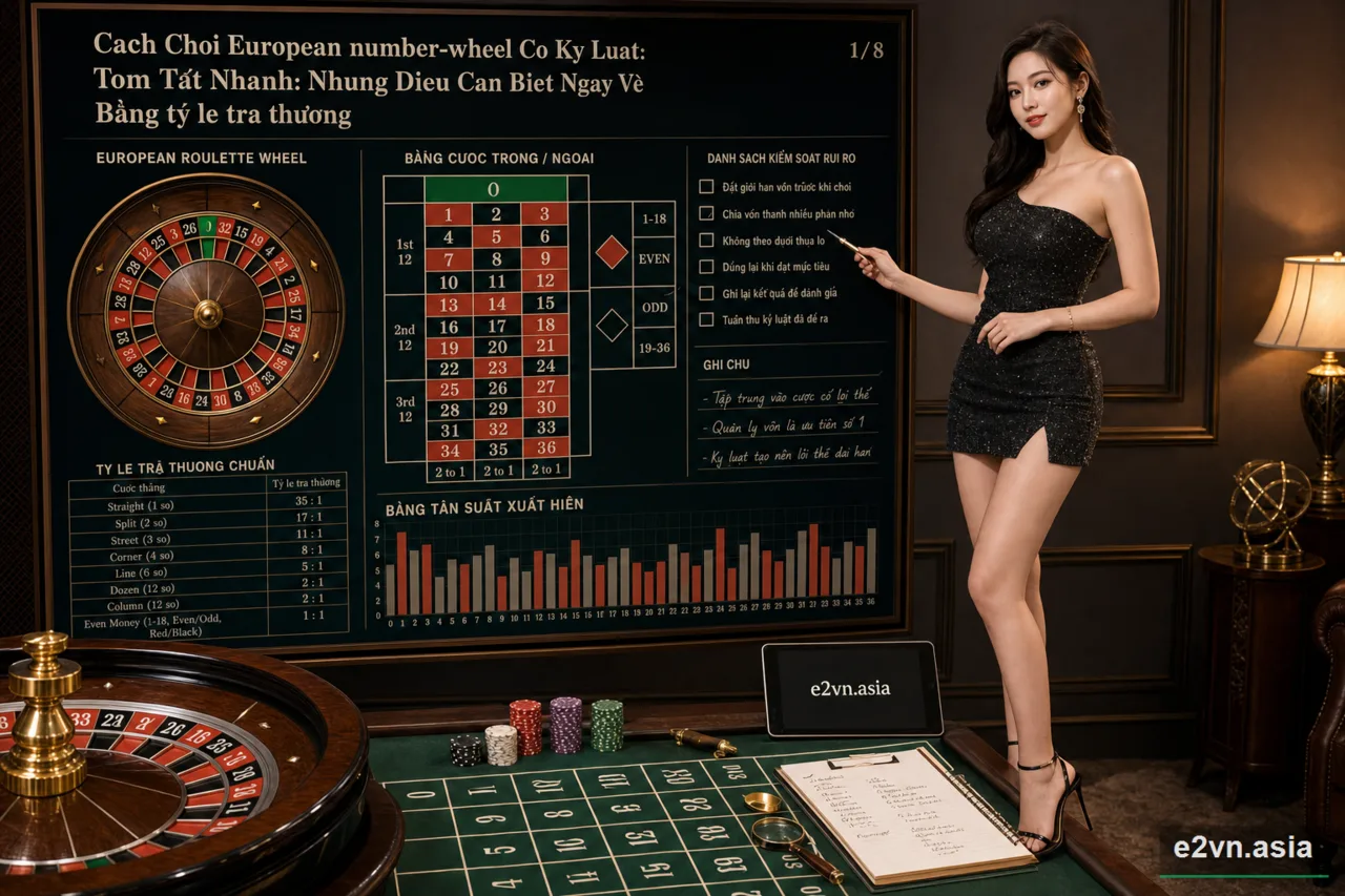 Cách Chơi European Roulette Có Kỷ Luật: Kiểm Soát Quyết Định Và Vốn