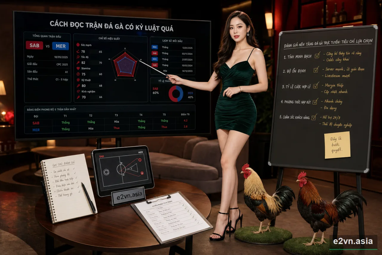 Danh Gia Nen Tang Da Ga Truc Tuyen: Tieu Chi lựa chọn Dang Tin Cay - minh họa phân tích thực tế