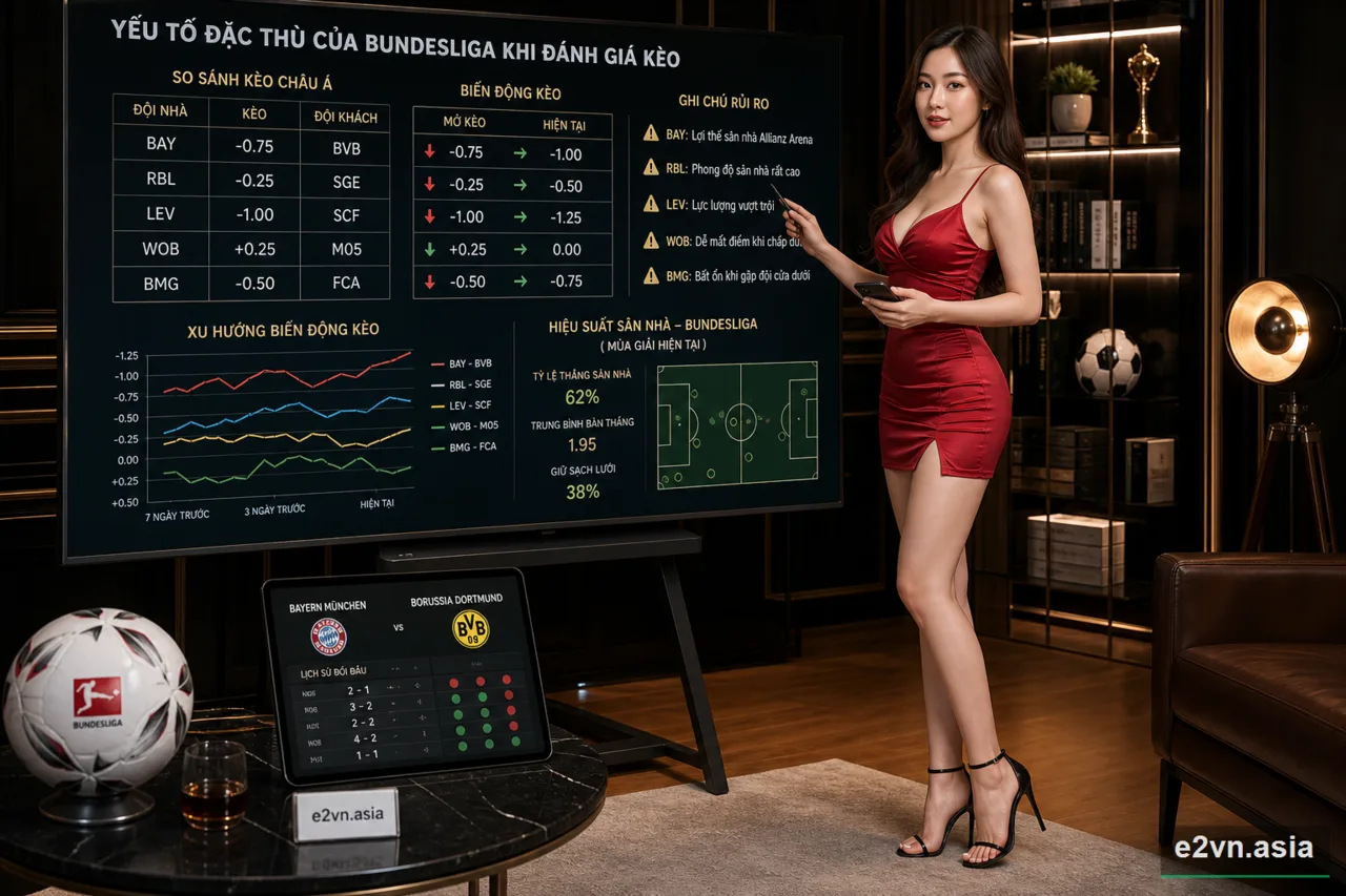 Yeu to dac thu cua Bundesliga khi danh gia keo chau A - minh họa phân tích thực tế