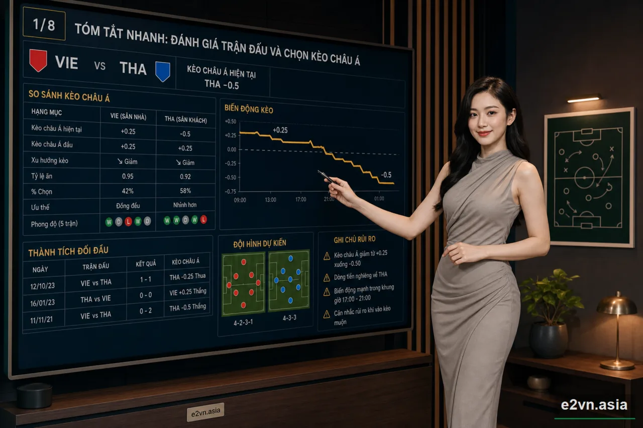 Tom Tat Nhanh: Danh Gia Tran Dau Va Chon Keo Chau A - minh họa phân tích thực tế