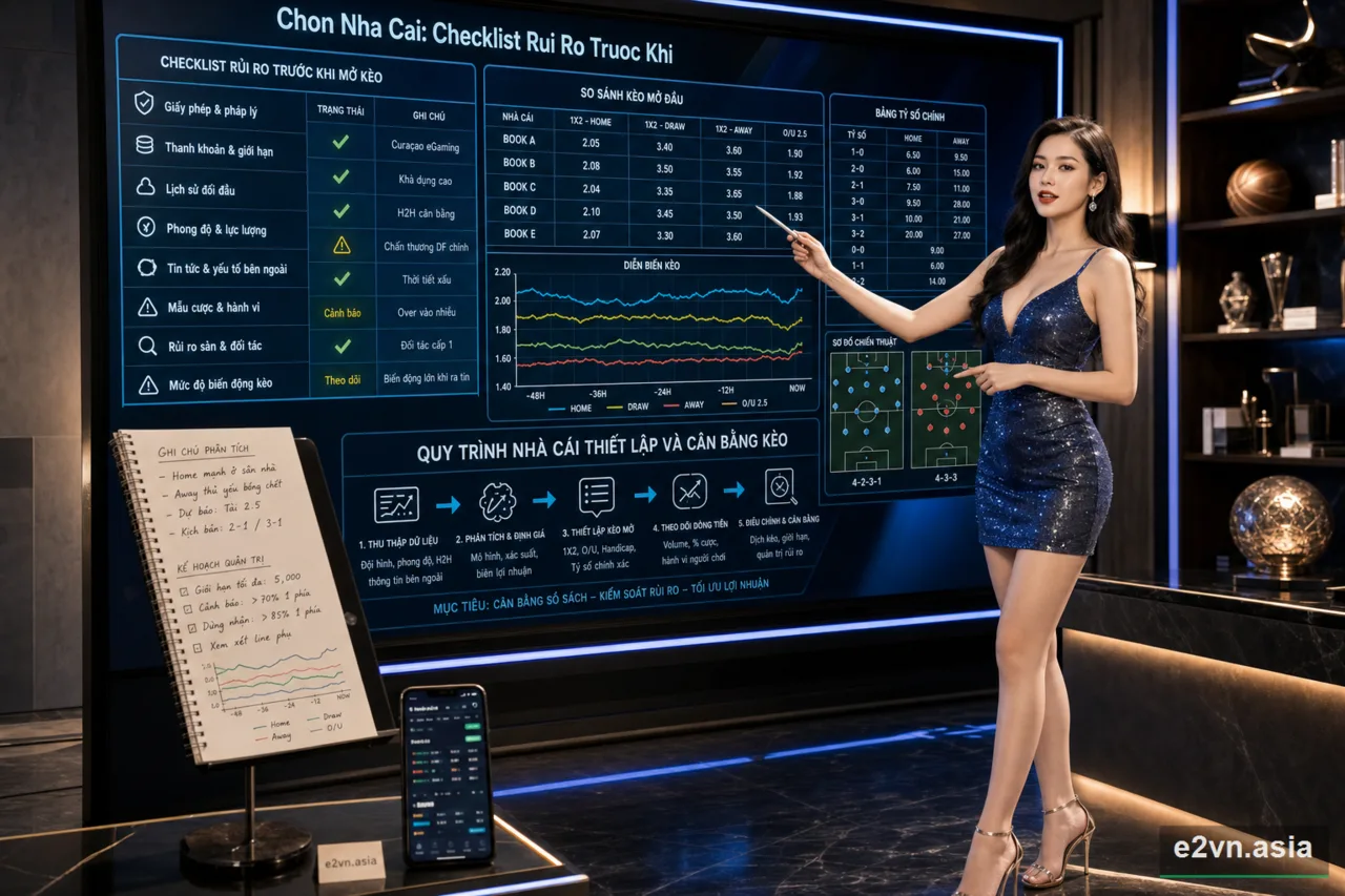 Quy Trinh Nha Cai Thiet Lap va Can Bang Keo - minh họa phân tích thực tế
