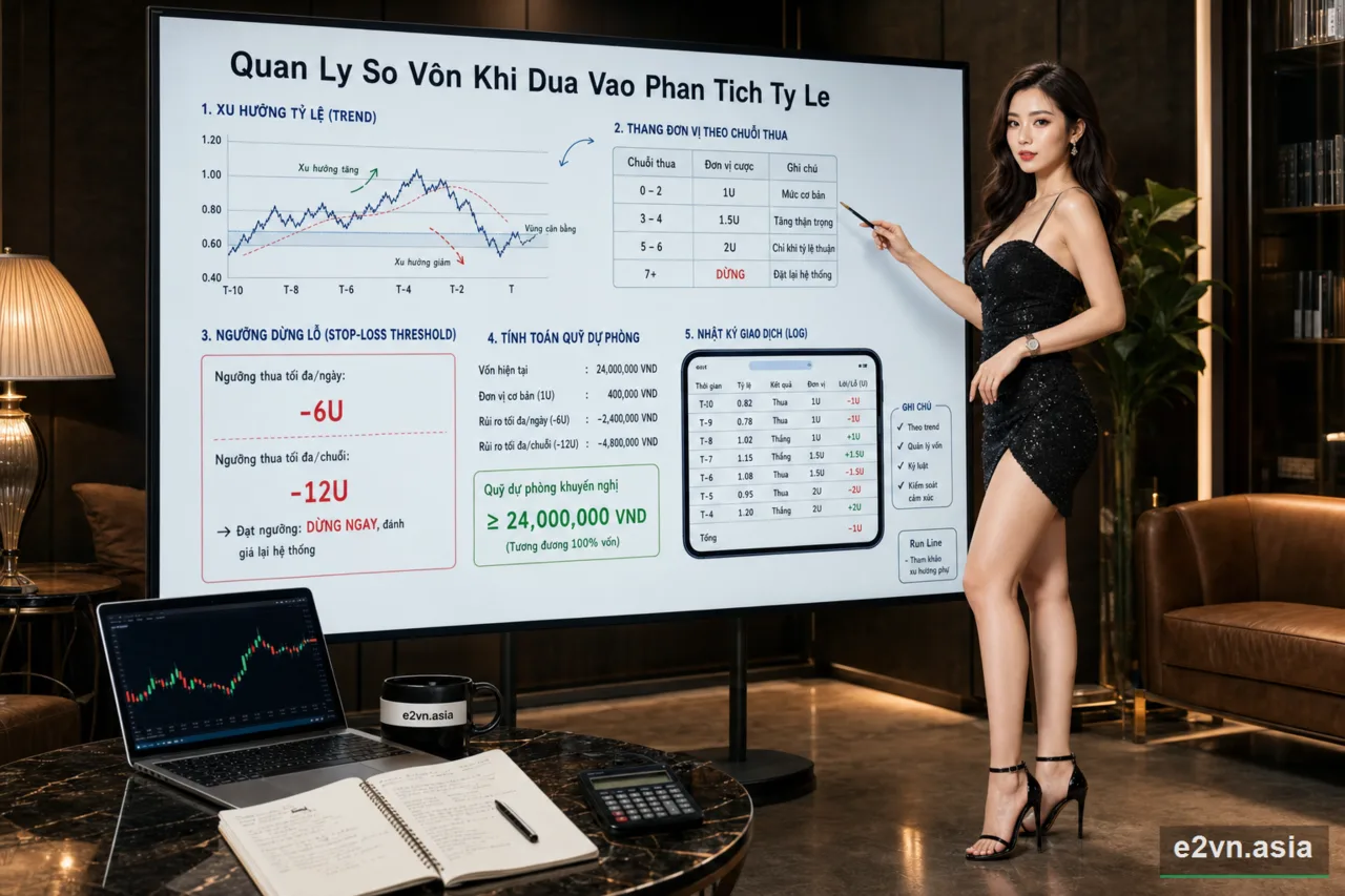 Dat mức cược an toan khi line nhay manh sat gio bong lan - minh họa phân tích thực tế