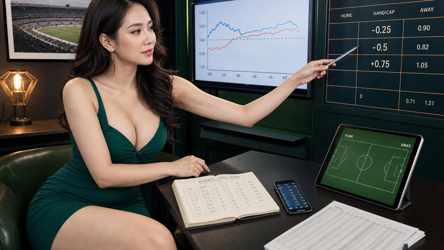 Cach Doc Va Dien Giai tỷ lệ Keo Chau A - minh họa phân tích thực tế