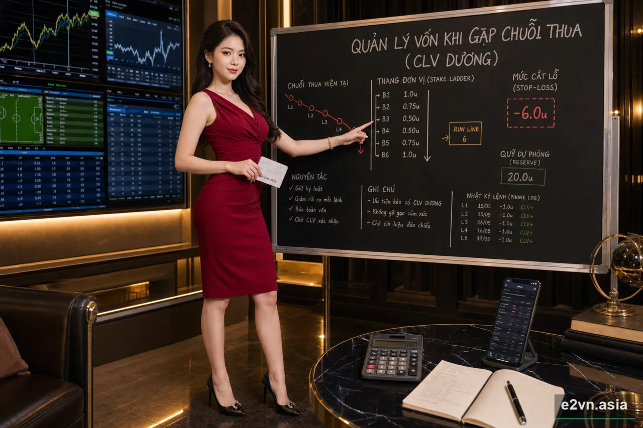 Quan ly von khi gap chuoi thua - minh họa phân tích thực tế