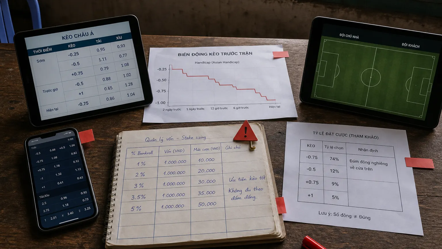 Bien dong odds va dong tien: Doc tin hieu tu thi truong - minh họa phân tích thực tế