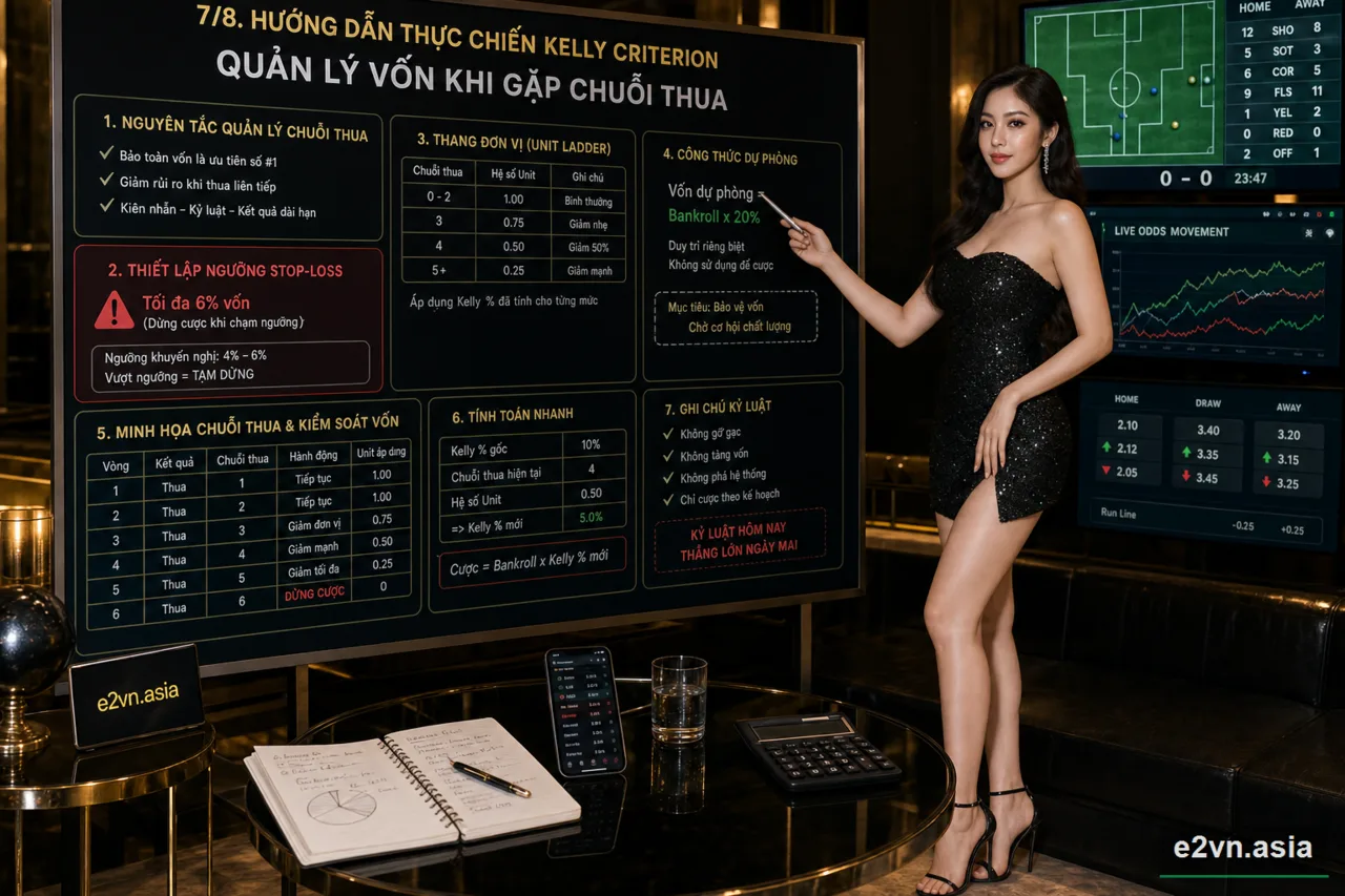 Quan ly von khi gap chuoi thua - minh họa phân tích thực tế