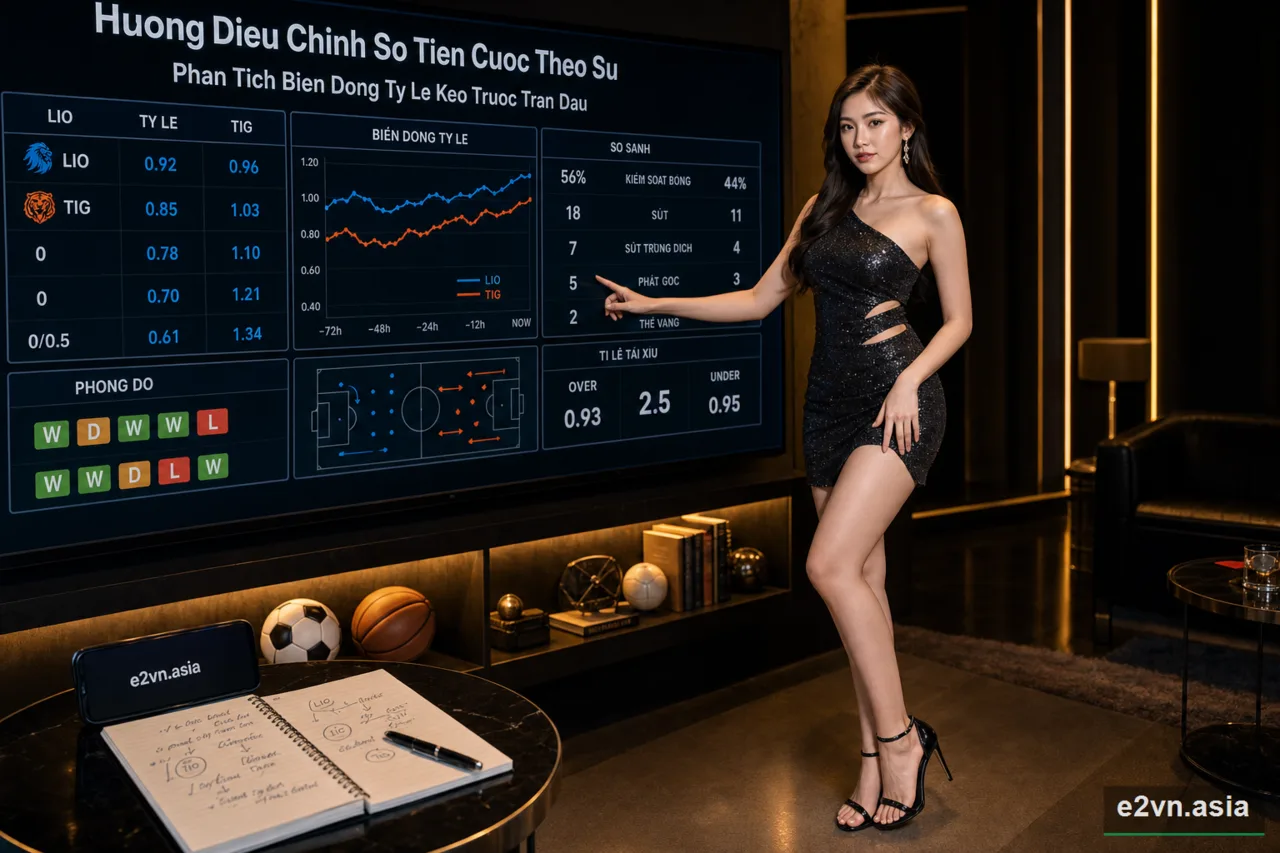 Phan Tich Bien Dong tỷ lệ Keo Truoc Tran Dau - minh họa phân tích thực tế