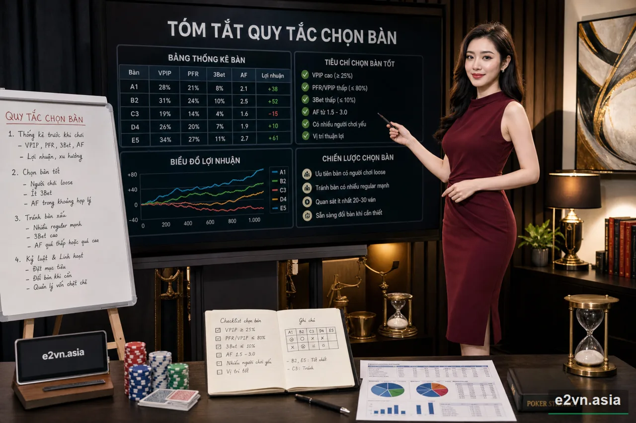 Tom tat quy tac chon ban - minh họa phân tích thực tế