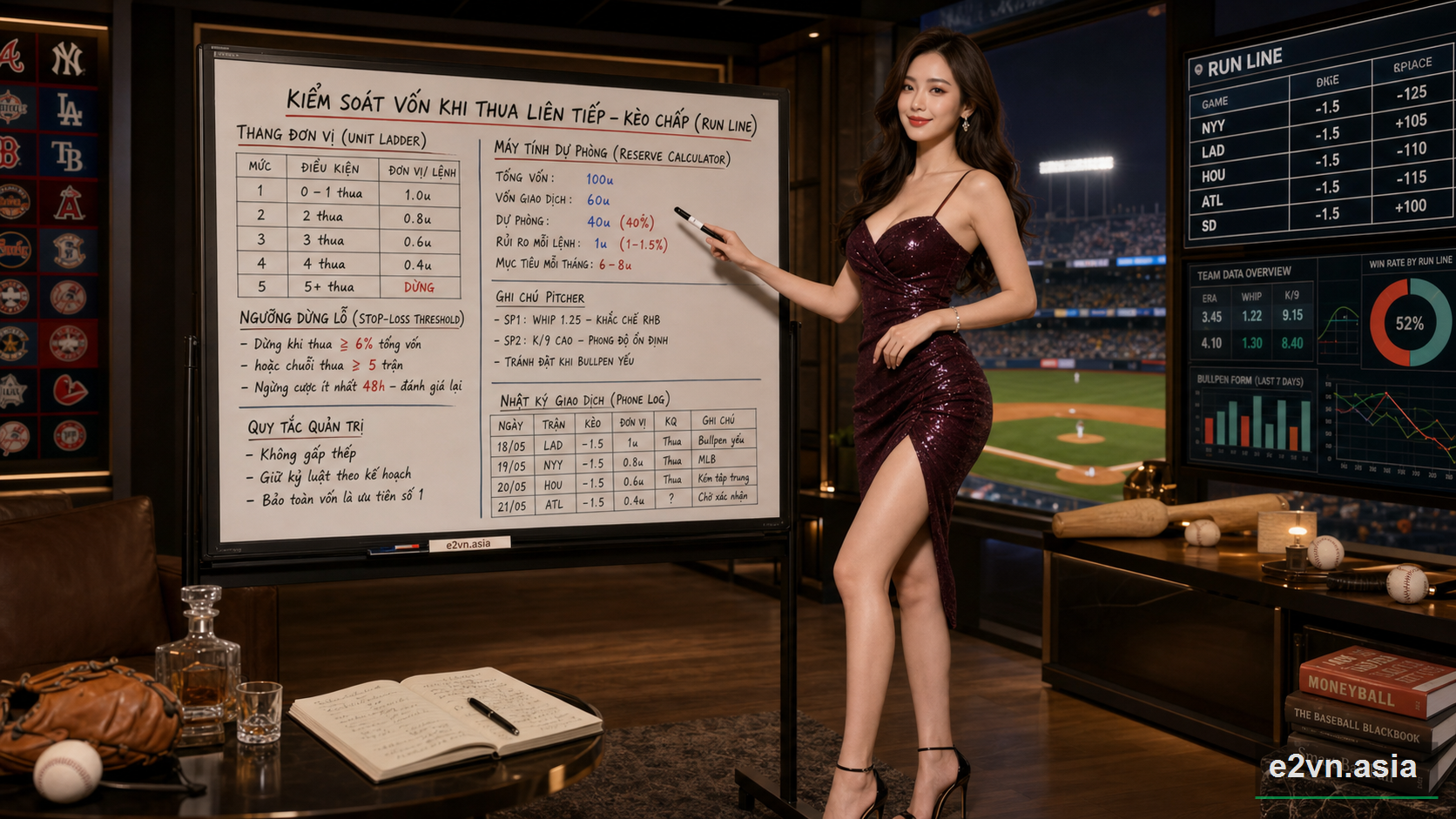 Quan ly von khi gap chuoi thua - minh họa phân tích thực tế
