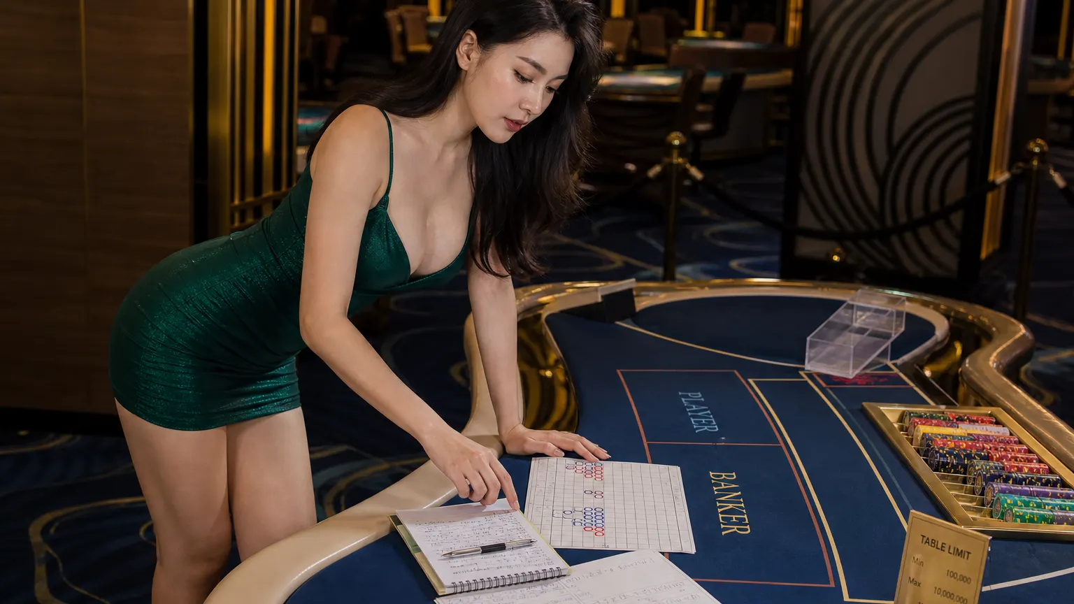 Cac Loai Xu Huong Co Ban Trong Baccarat: Duong Thang, Duong Cheo va Duong Zic-zac - minh họa phân tích thực tế
