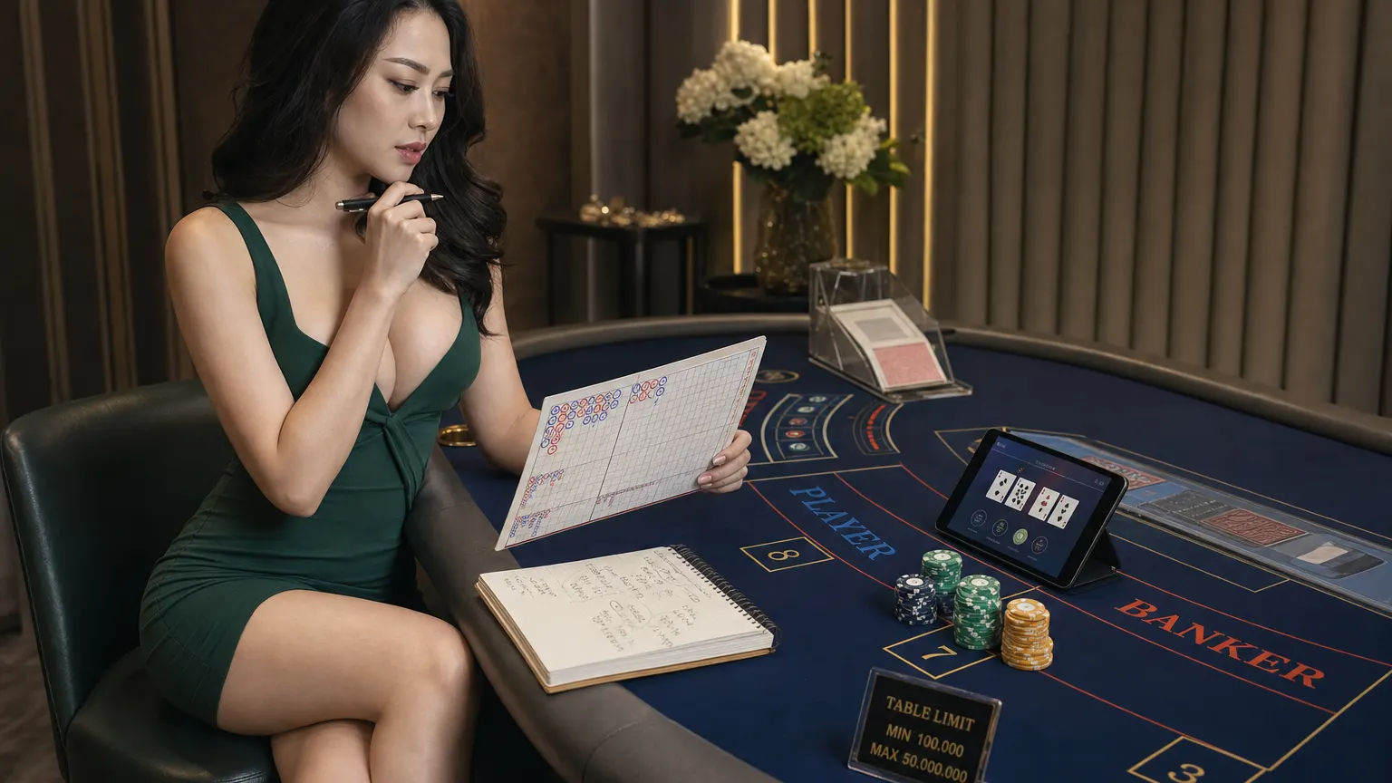 Khung quyết định De Nhan Biet Duong Thang Trong Baccarat - minh họa phân tích thực tế