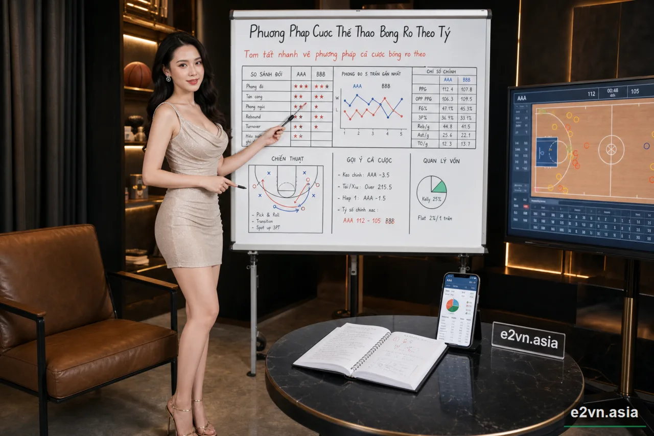Tom tat nhanh ve phuong phap ca cuoc bong ro theo tỷ lệ nha cai - minh họa phân tích thực tế