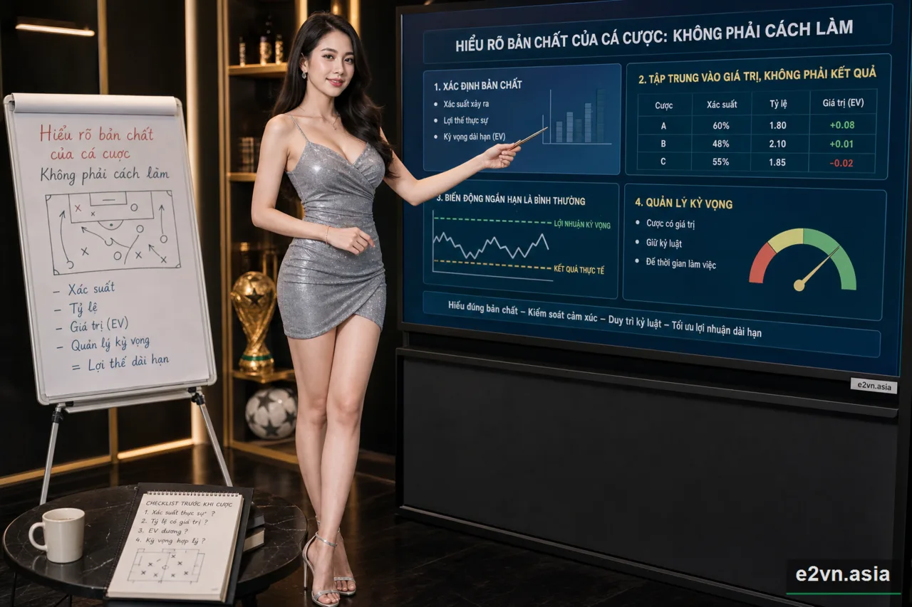 Hieu ro ban chat cua ca cuoc: Khong phai cach lam giau nhanh - minh họa phân tích thực tế