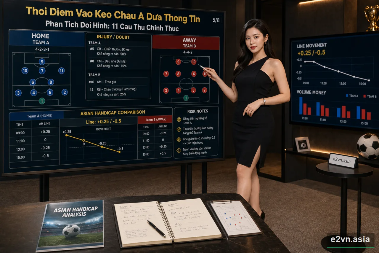 Phan Tich Doi Hinh: 11 Cau Thu Chinh Thuc - minh họa phân tích thực tế